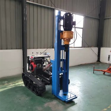 中威 履带式小型潜孔钻机 可加工定制 用于露天矿山钻爆破孔用